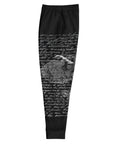 Black Map Joggers